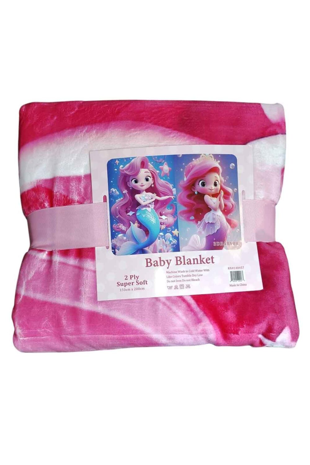 Mermaid Dream – Super Soft 3D Fleece Blanket for Kids - Image 3