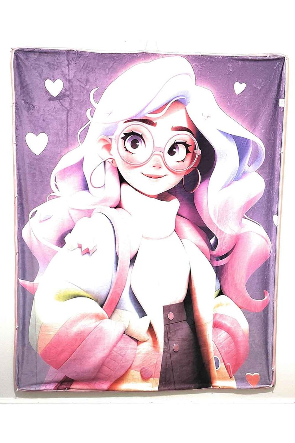 2-Ply 3D Fleece Blanket – Cute Animal & Cartoon Prints for Kids - Image 2