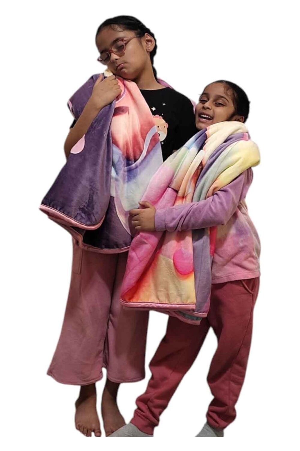 2-Ply 3D Fleece Blanket – Cute Animal & Cartoon Prints for Kids - Image 3
