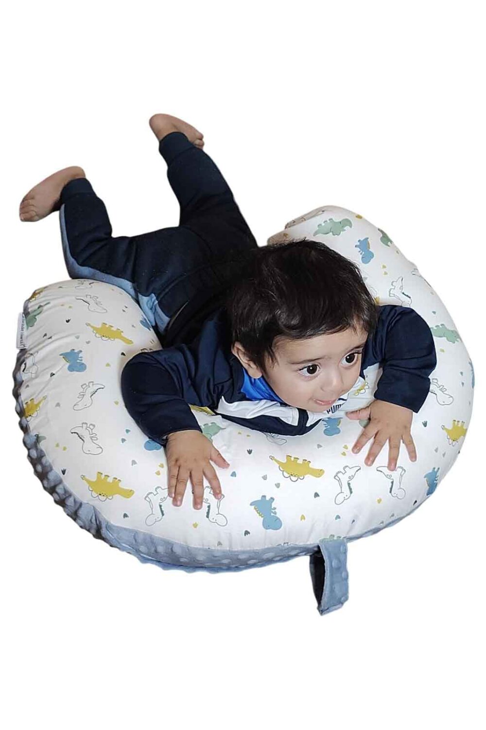 Dino Baby Nursing Pillow – Full Support for Feeding & Bondingol Fedding and Bounding.