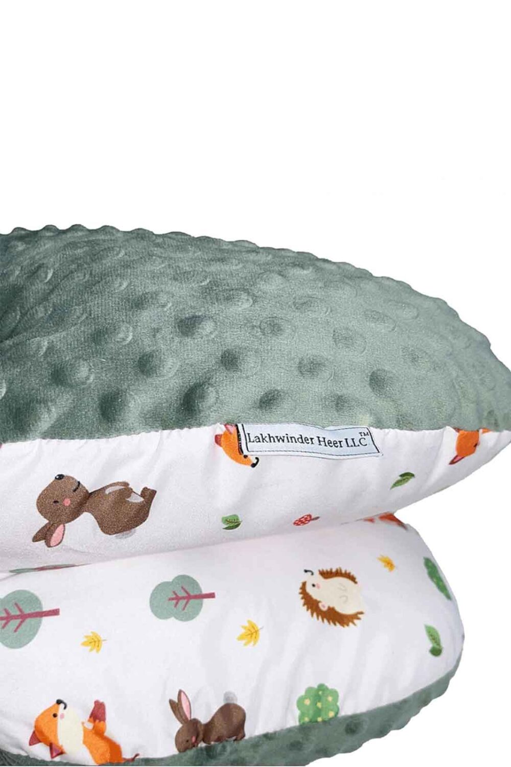 Woodland Baby Nursing Pillow – Full Feeding Support for Parents - Image 4
