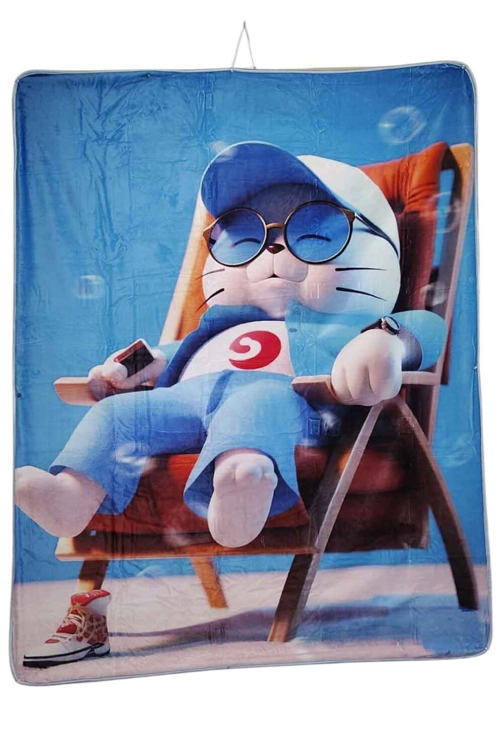 Personalized 3D Cartoon Photo Blanket for Kids