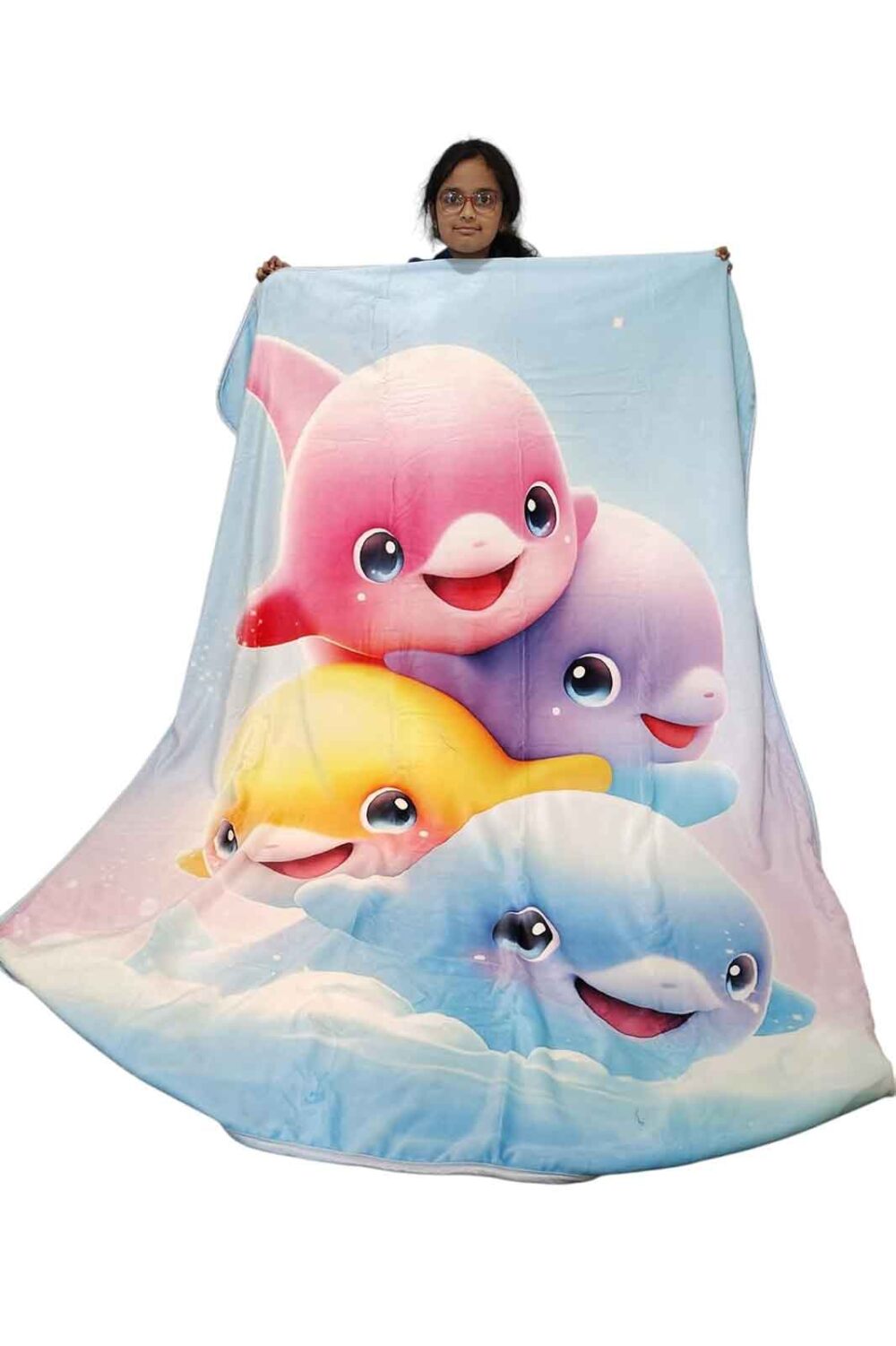 3D Fleece Blanket – Super Soft Teddy Print for Kids - Image 3
