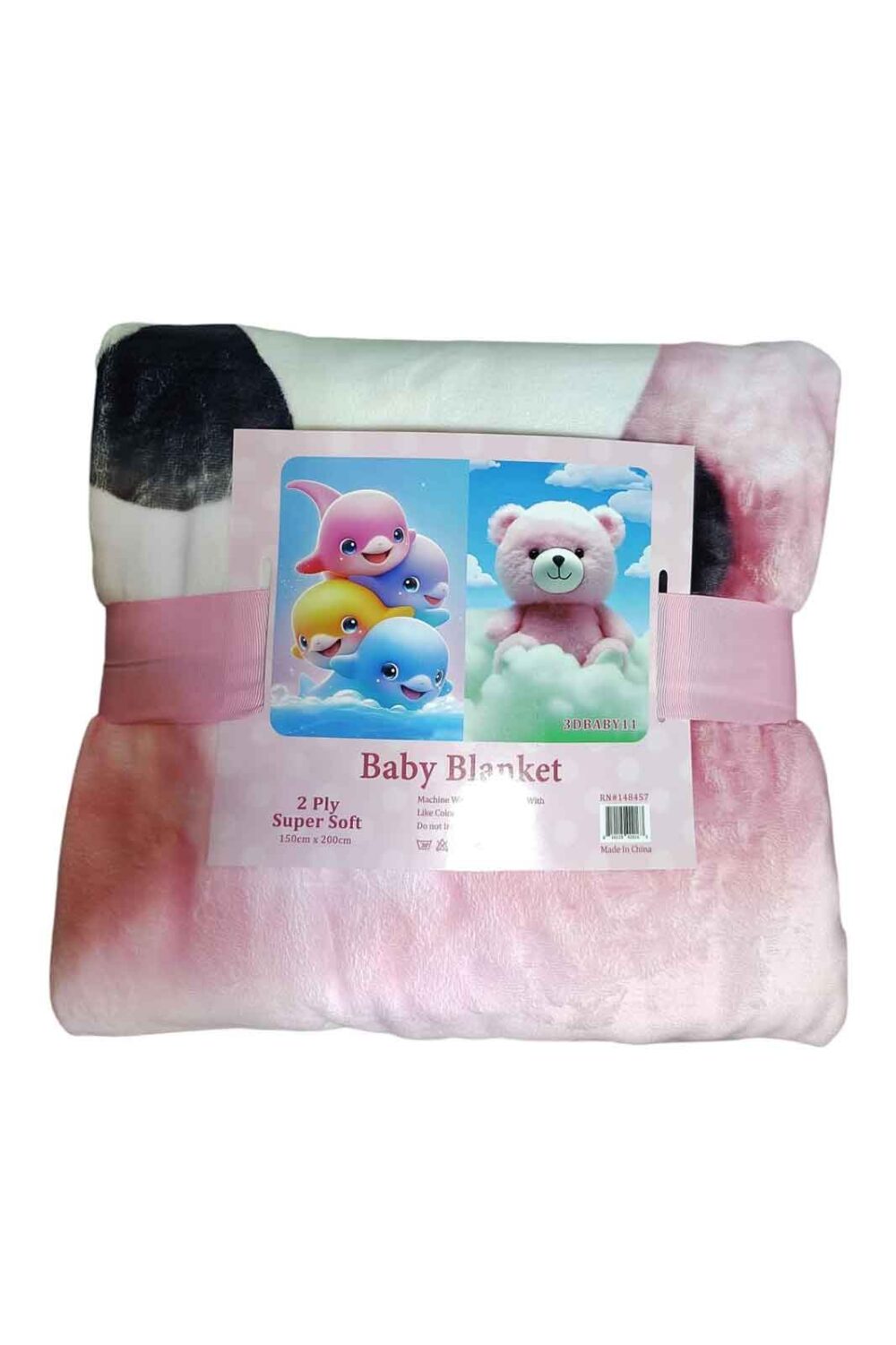 3D Fleece Blanket – Super Soft Teddy Print for Kids - Image 5