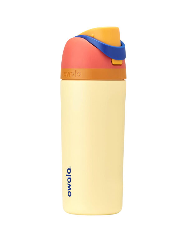 Owala Kids FreeSip Insulated Stainless Steel Water Bottle with Straw for Sports, Travel, and School, BPA-Free Sports Water Bottle, 16 oz, Celestial Sphere ($24.99)