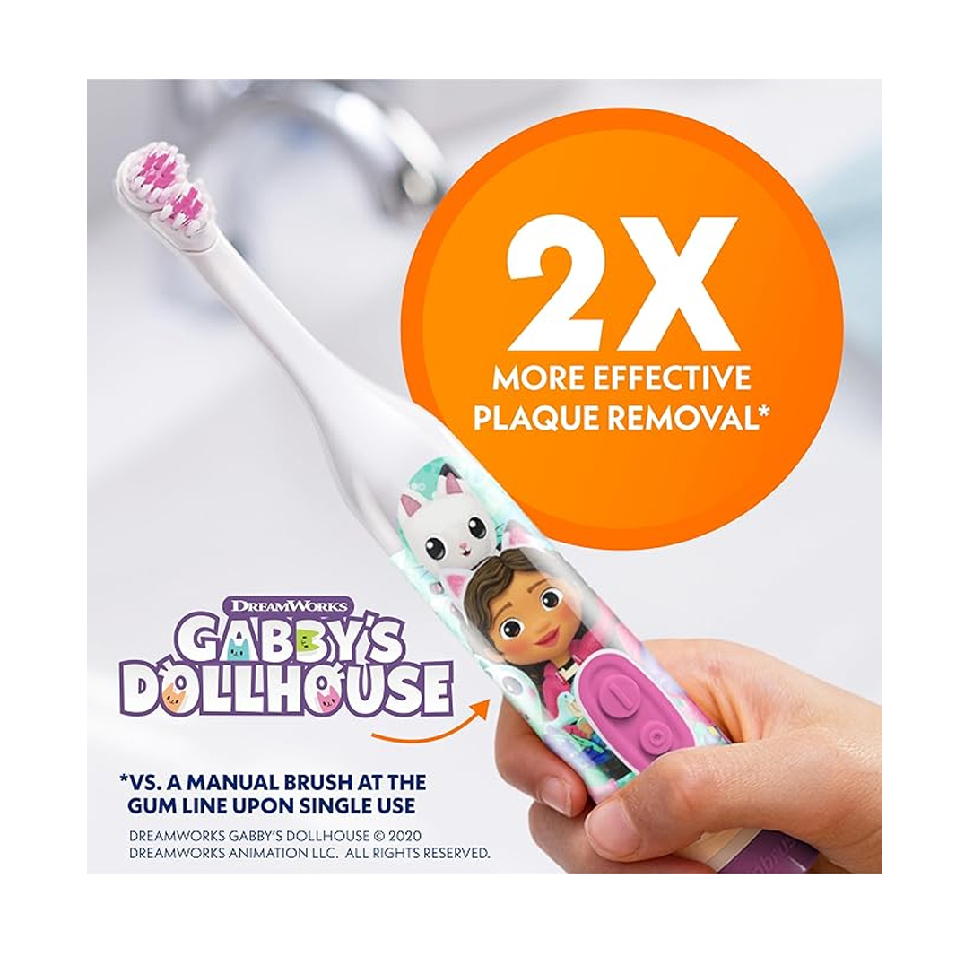 Spinbrush Gabby's Dollhouse Kids Electric Battery Toothbrush, Soft Bristles ($5.00) - Image 3