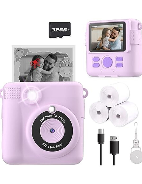 Instant Print Camera for Kids ($31.99)