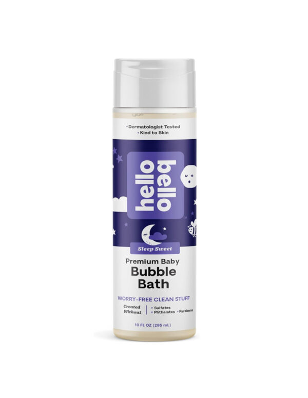 Hello Bello Nighttime Bubble Bath - Gentle Hypoallergenic Formula for Babies and Kids - Vegan and Cruelty-Free - Sleep Sweet Scented - 10 fl oz ($ 9.86)