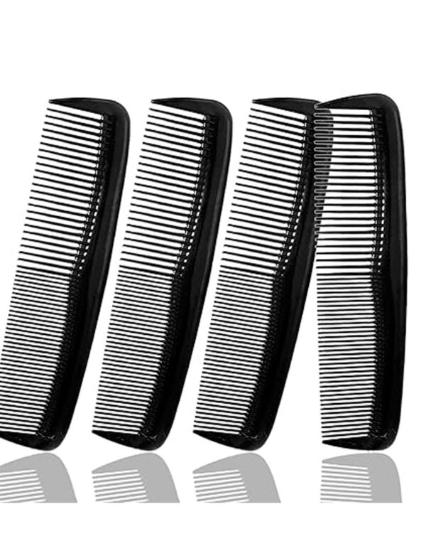 Soft 'N Style Hair Care 4-Pack Comb - Not Breakable - mens comb/fine tooth comb/peines para cabello ($ 3.99)